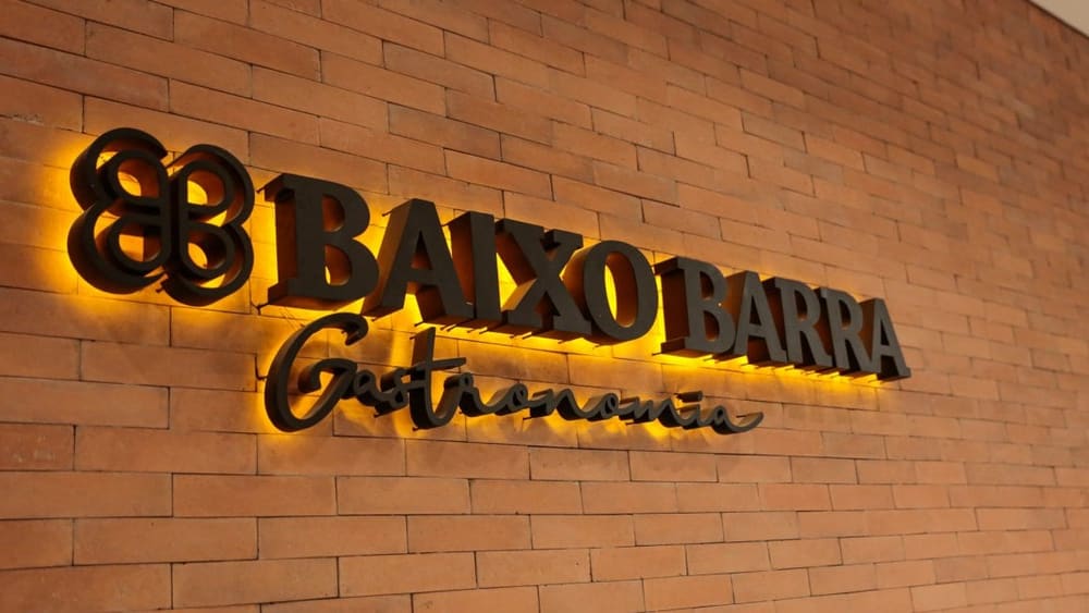 Baixo Barra, novo destaque do Barra Shopping, esta será uma nova área de lazer voltada para a gastronomia.
