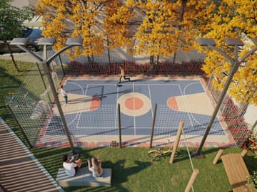 Orygem quadra poli esportiva