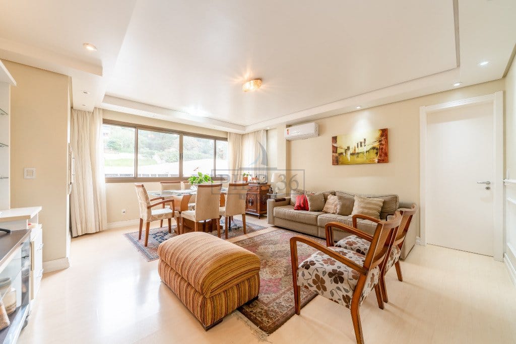 Apartamento à venda com 101m², 3 dormitórios, 1 suíte, 1 vaga no bairro Cristal em Porto Alegre - Foto 1