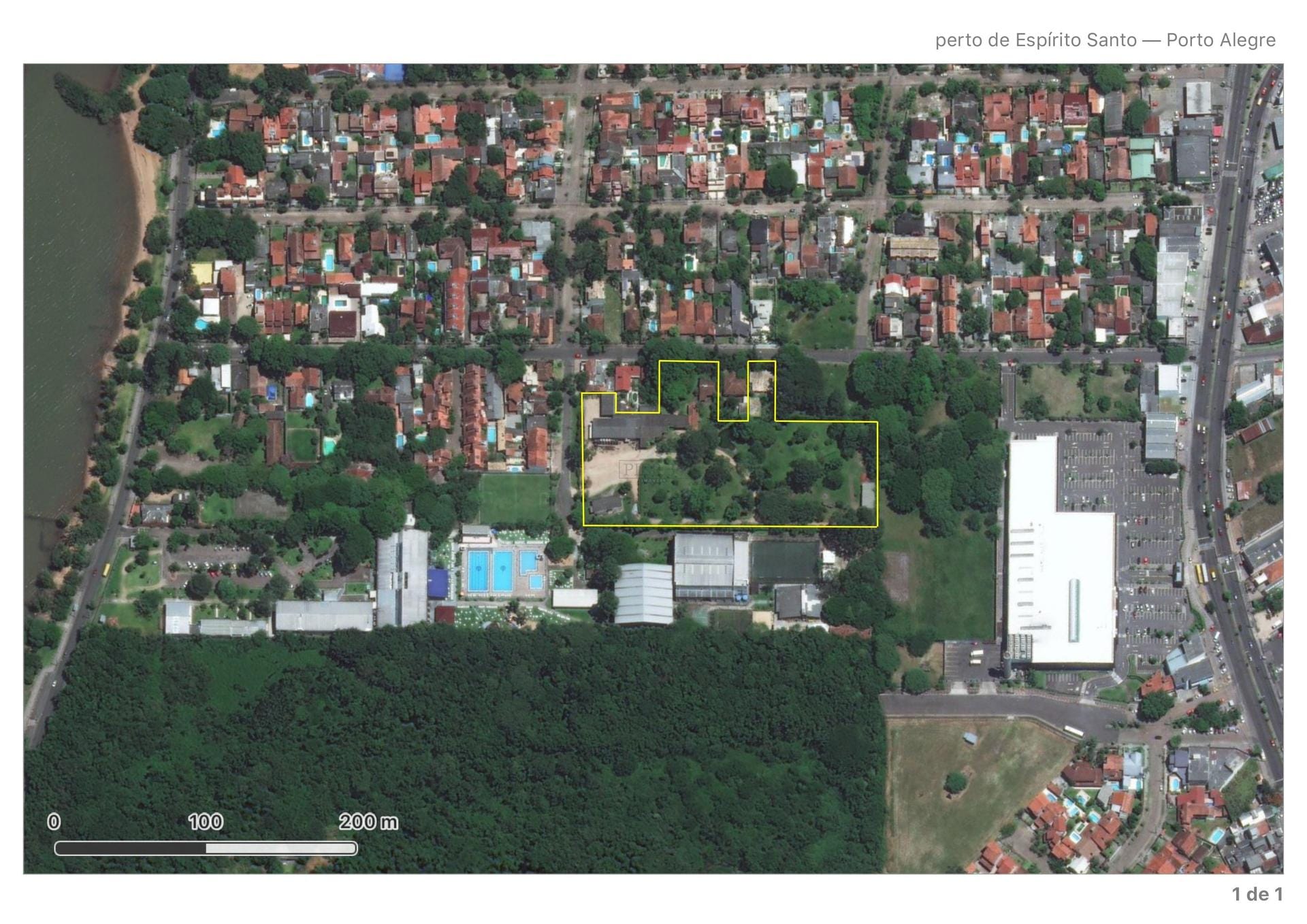 Terreno à venda com 14748m² no bairro Ipanema em Porto Alegre - Foto 1