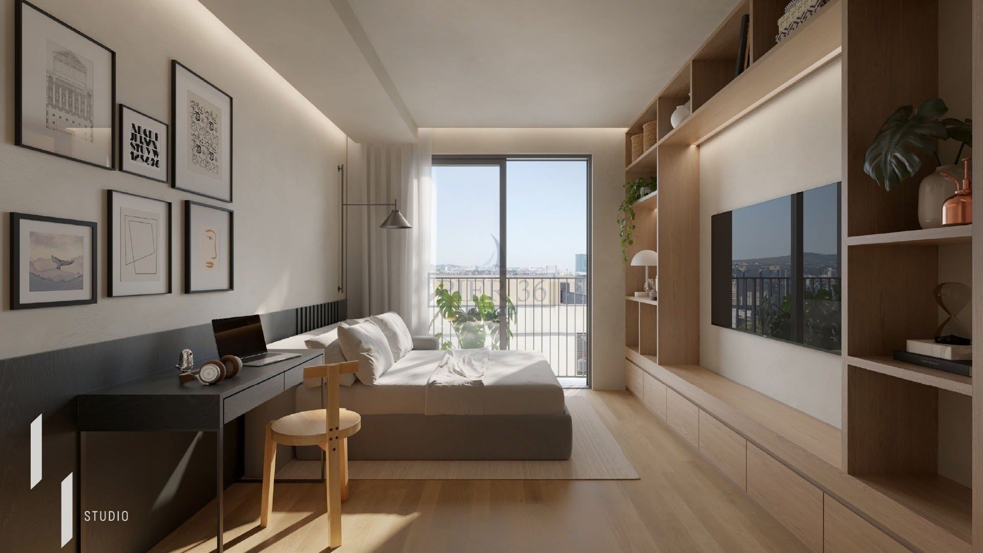 Studio à venda com 25m², 1 dormitório no bairro Praia de Belas em Porto Alegre - Foto 1